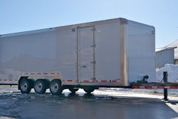 Burschville Construction, Inc. wanted a custom-built trailer chassis that would then be taken to a commercial truck bodybuilder to have an all-aluminum, enclosed body installed.