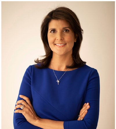 Nikki Haley, U.S. Ambassador to the United Nations (2017–2019), will serve as keynote speaker at The Work Truck Show 2020.