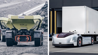 The Volvo Group announced creation of a new business area, Volvo Autonomous Solutions, to accelerate the development, commercialization and sales of autonomous transport solutions.