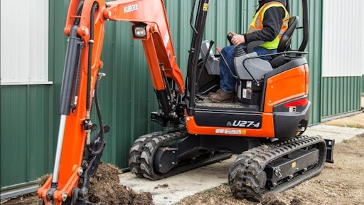 Kubota U27 4 Compact Excavator