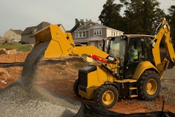 Tariffs on EU goods, such as backhoes and other heavy machinery, are being imposed by the U.S.