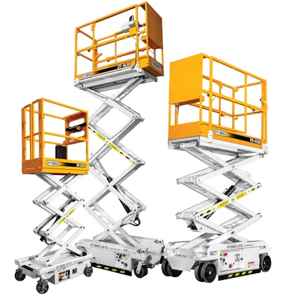 New Hy-Brid lifts allow safer work when up high on construction sites