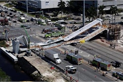 Five companies working on a pedestrian bridge at Florida International University received seven violations totaling $86,658 in penalties for failing to protect workers despite evidence of potential bridge collapse.