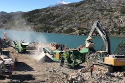 The work site was next to a lake which required environmental protection measures to be put in place and was constantly monitored for compliance.
