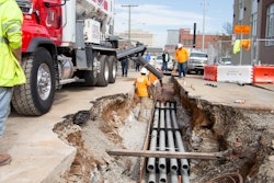 Pri Downtown Nashville Utility Lines Red Coloration Flowable Concrete 20190311 0271