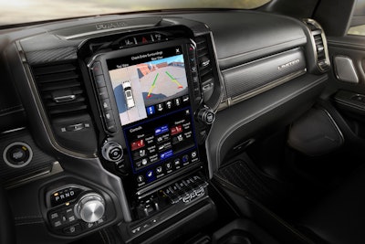 2020 Ram 1500 Uconnect 4C with 12-in. screen