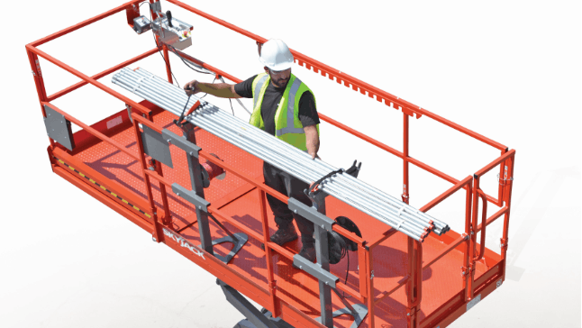 Pipe cradle for best sale boom lift