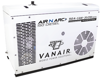 Vanair Air N Arc 150 Diesel Product Image