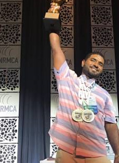 Martinez, an Orlando area man, won first place at the NMRCA driving competition