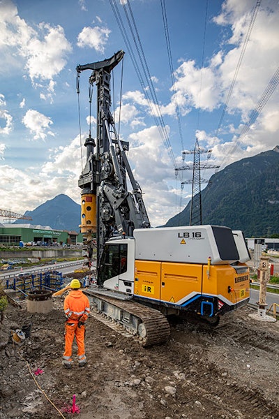 LB 16 makes foundation work cleaner and greener