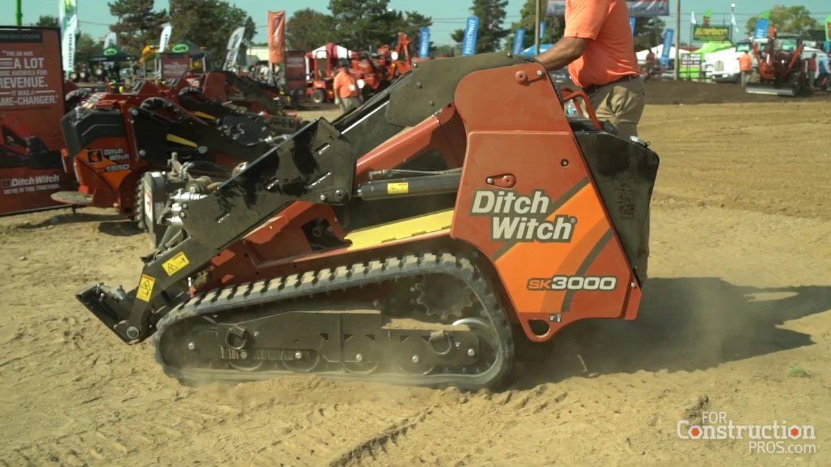 [VIDEO] Ditch Witch SK3000 Full-size Stand-on Skid Steer | For ...