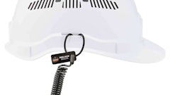 19161 3156 Coil Tool Lanyard Single Carabiner Hard Hat