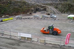 Semcon's autonomous solution establishes the route to be traveled via GPS positioning. This ensures the machine follows the same path for each and every pass to accurately and efficiently complete its task.