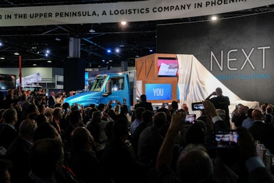 Manufacturers at NACV discussed the three pillars reshaping the commercial truck market - connectivity, automation and electromobility.