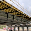 Doka's ParaTop Bridge Overhang formwork is a system that can be used for precast concrete and steel-composite bridges.