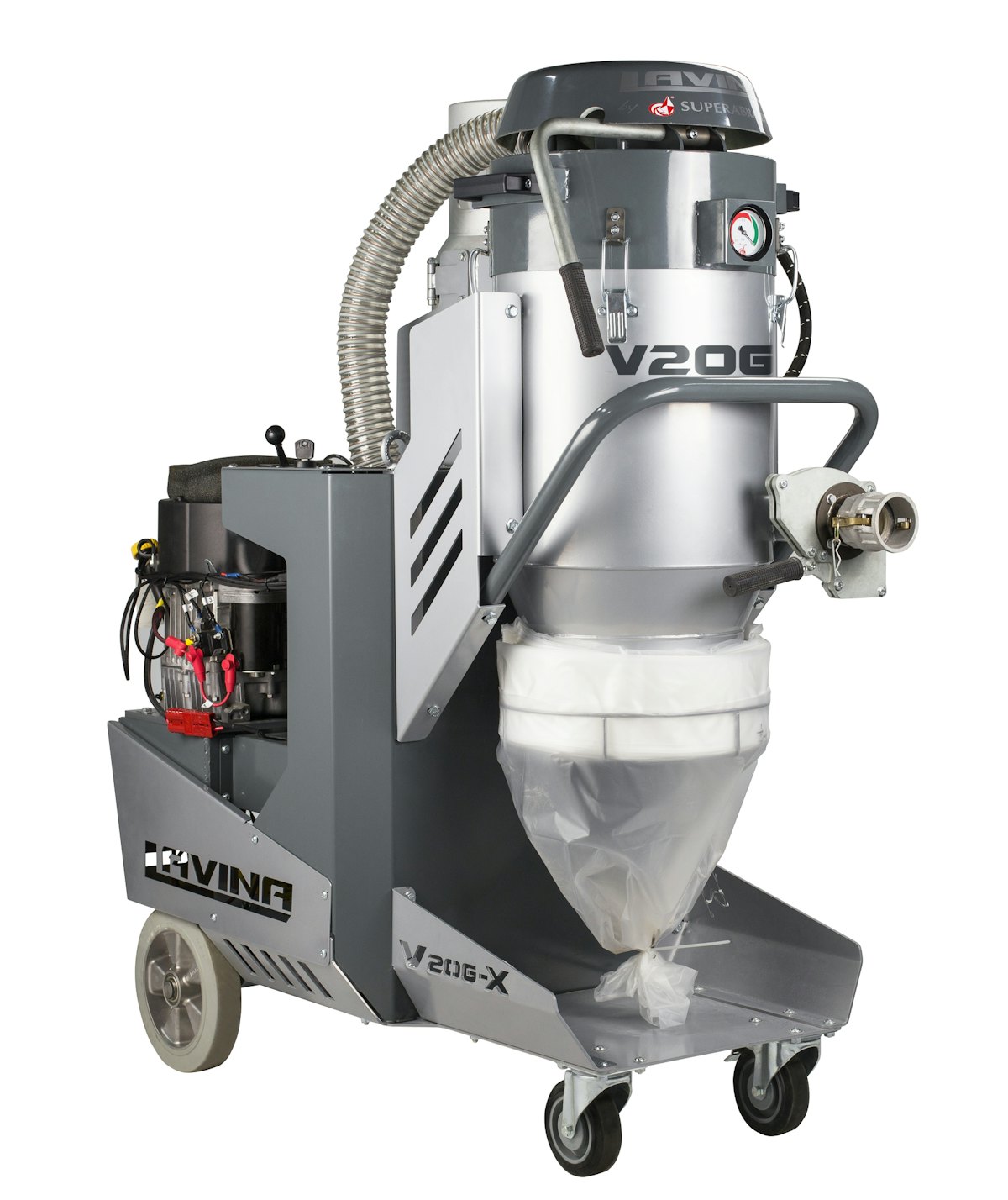 Lavina 20GX Cordless Dust Collection System From Superabrasive Inc