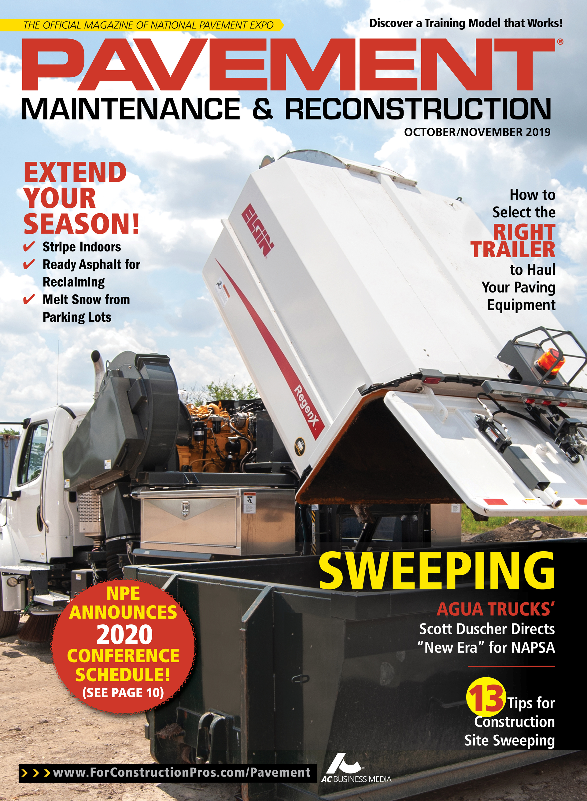 Pavement Maintenance & Reconstruction October/November 2019