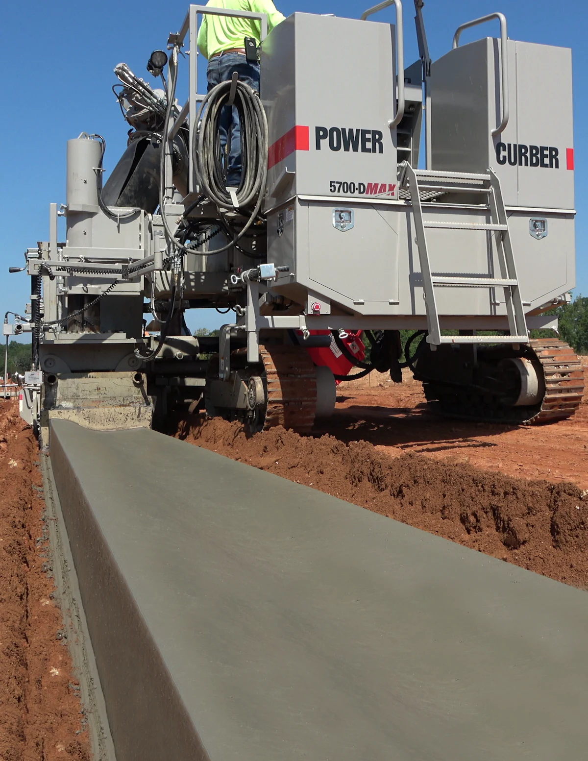 5700-D Curb Machine From: Power Curbers Inc. | For Construction Pros