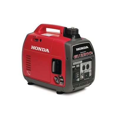 An example of a portable generator