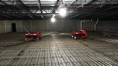 Puller and placer equipment.