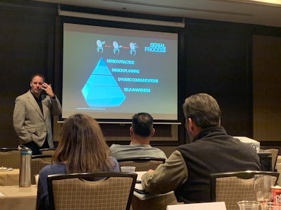 John Choate, SA-720™ Consulting and former Navy SEAL talked to attendees of Ignite about the importance of communication in their business.