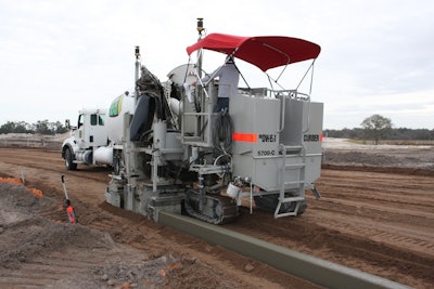 LPI added Topcon Positioning Systems' Millimeter GPS Paving System to its Power Curber 5700-C in 2018.
