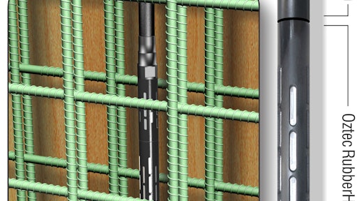 Oztec Rubber Head Rebar Logo