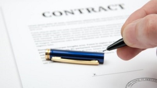 Contract With Pen Free Digital Photos