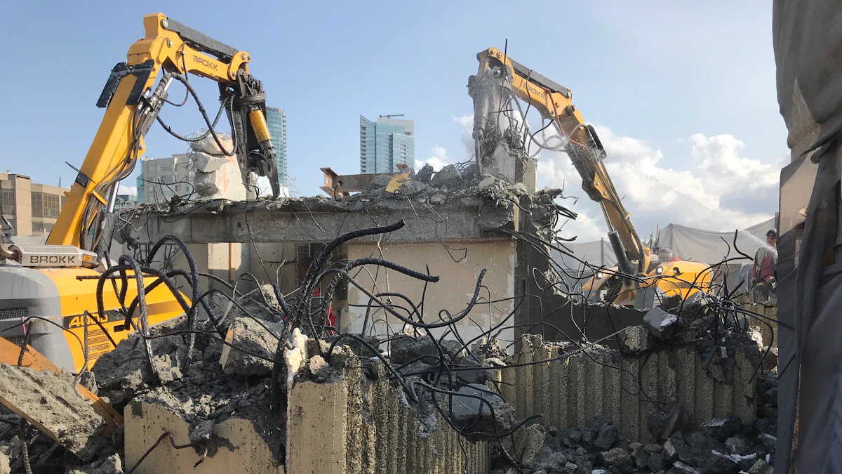 Contractor Uses Robotic Demolition To Topple Vancouver
