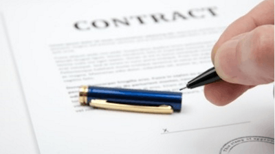 Contract With Pen Free Digital Photos