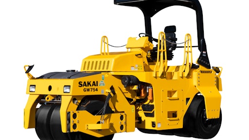 Sakai Gw754 Vibratory Pneumatic Roller From Sakai America Inc For Construction Pros