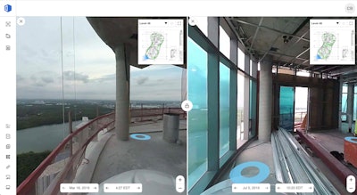 For Suffolk Construction, the use of OpenSpace was crucial in getting the glass installed on time and communicating with the glass subcontractor about work progress.