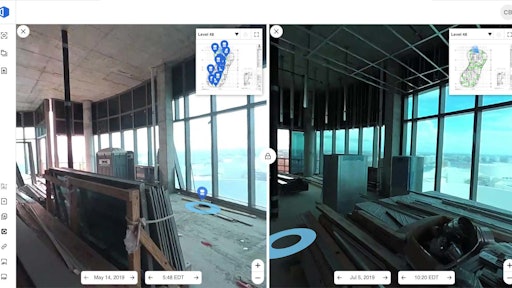 Through the use of OpenSpace, Suffolk Construction can easily record project data that can be shared with other stakeholders.