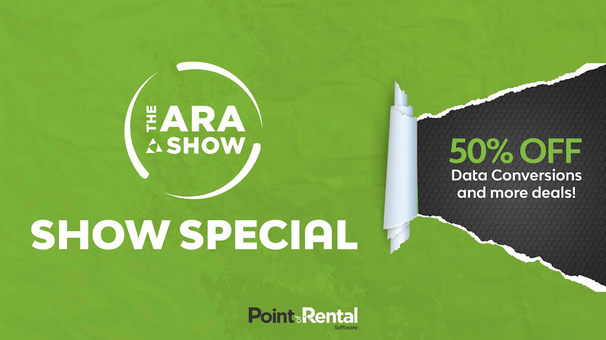 Point of Rental Announces ARA Show Specials For Construction Pros