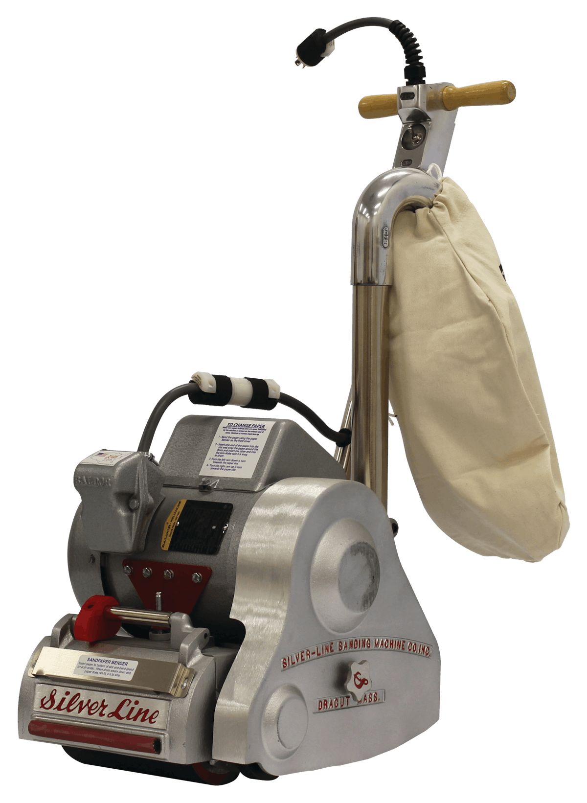 Silver line drum sander deals paper