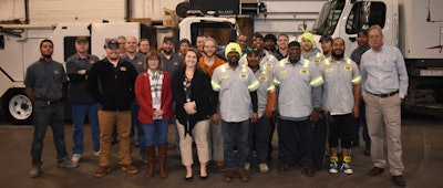 Commercial Power Sweeping staff.
