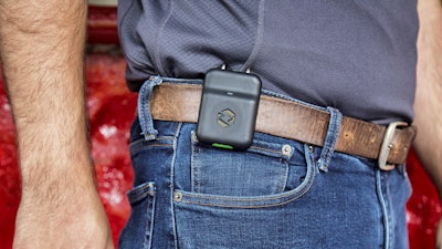 Developed for worker safety, the wearable Spot-r Clip detects worker falls and sends automatic location-based alerts to supervisors, so help can be sent quickly.