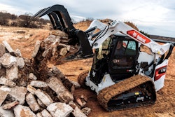 Bobcat T76 compact track loader
