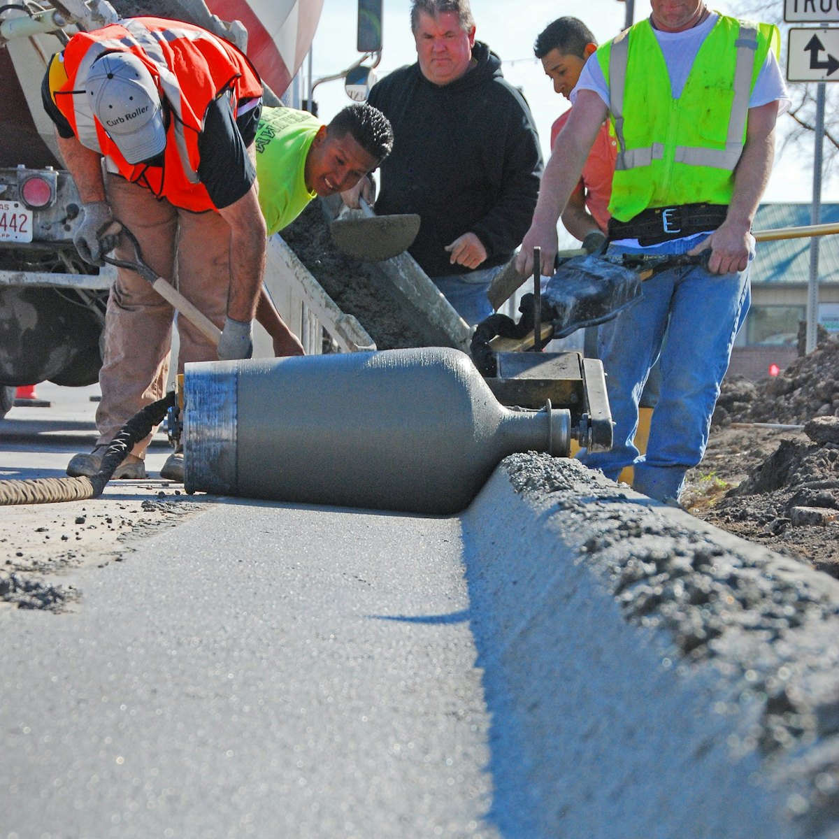 Curb Roller CM4000 From Curb Roller Manufacturing For Construction Pros