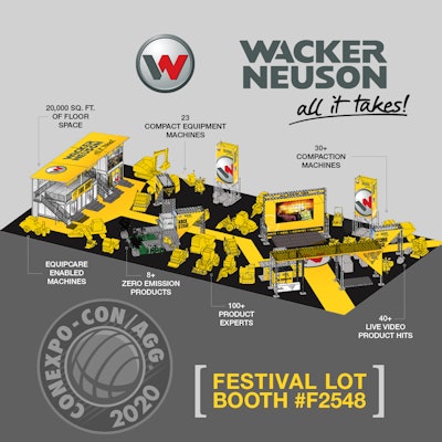 Conexpo Booth Layout 2020