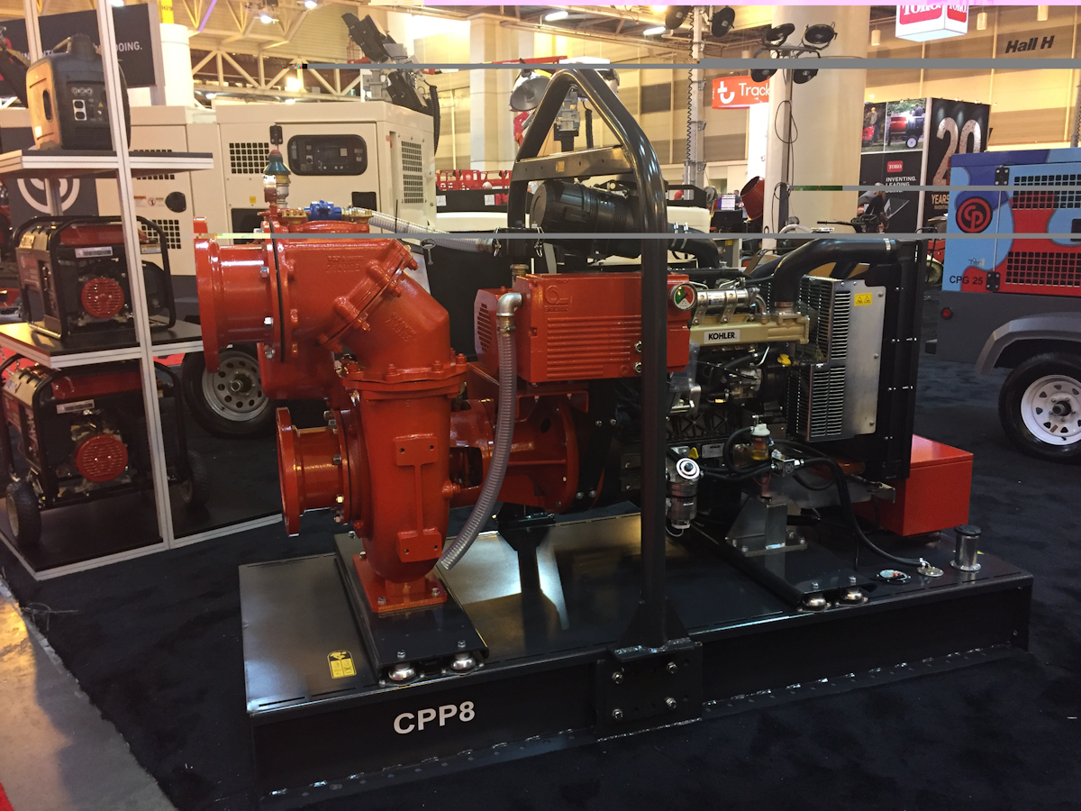 Chicago Pneumatic CCP Vacuum Prime Centrifugal Pumps From Chicago