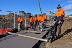 Curb Roller Batt Screed 6000 Battery Powered Roller Screed