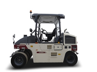 One highlight of the new compaction line will be the 82- in. CP1200W pneumatic roller.