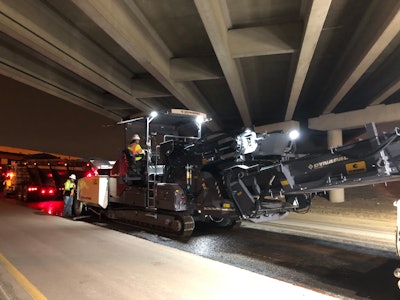 At CONEXPO Dynapac will launch the much-awaited IMIX system for asphalt paving, eliminating temperature and material segregation. The MF2500CS will also feature the newly developed 3-ft. SW6500 swing app conveyor for long side reach while paving over barriers and in-line or echelon paving applications.