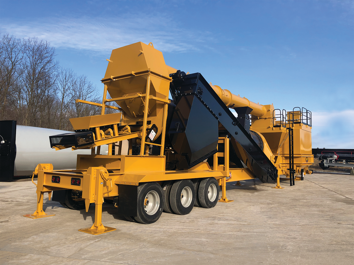 ADM EX120 Asphalt Plant From: Asphalt Drum Mixers Inc (ADM) For