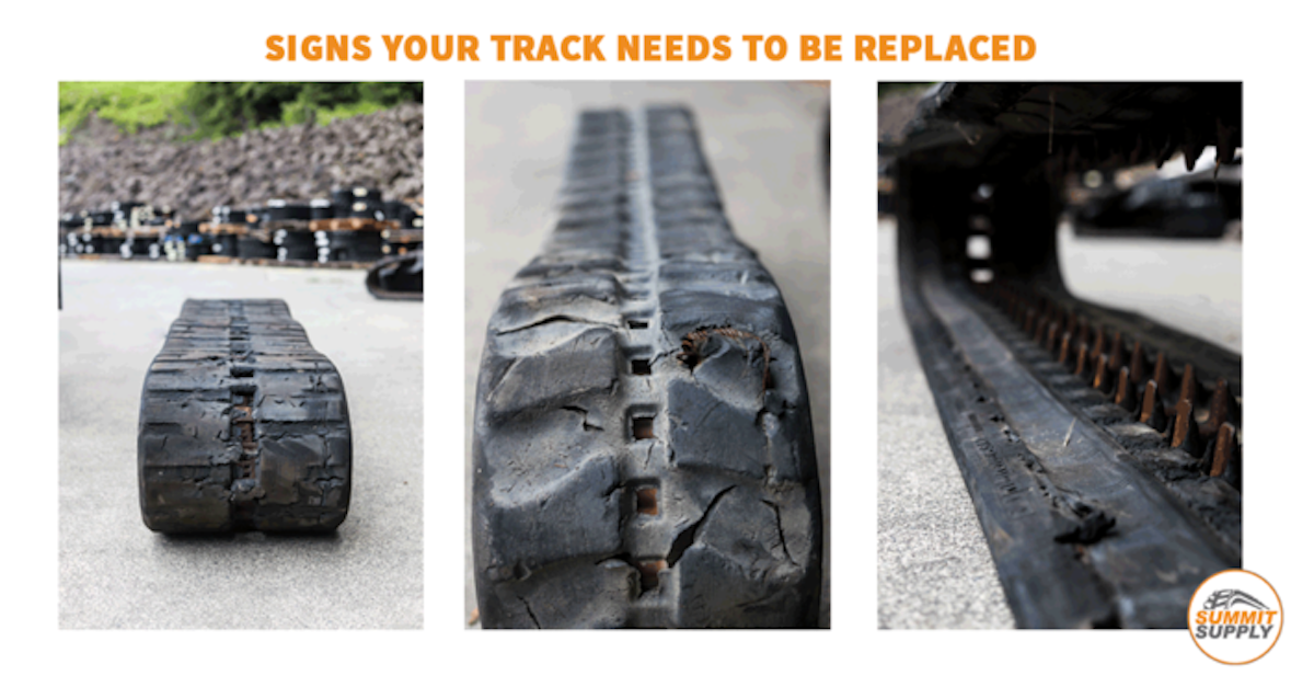 When Should You Replace A Rubber Track For Construction Pros