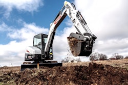 Bobcat E50 Trenching S6c6675 19p2 Fc