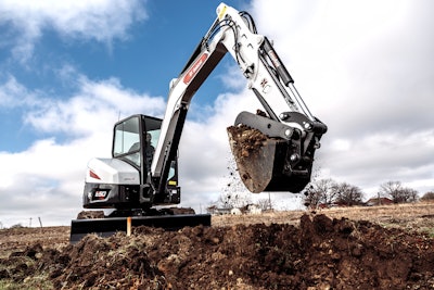 Bobcat E50 Trenching S6c6675 19p2 Fc