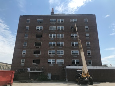 Constructed in 1951, the 31,146-sq.-ft. Florentine building was originally named the Aiken House.