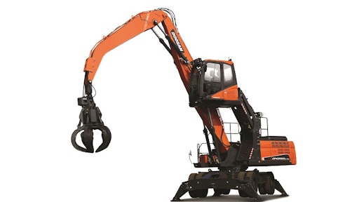 The DX250WMH-5 replaces the previous Doosan DX210WMH-5 and is scheduled to be available in North America in mid-2020.